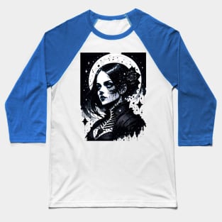 Zombie Girl Baseball T-Shirt